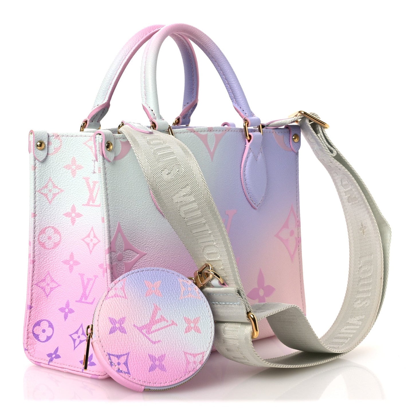 Monogram Giant Spring In The City Onthego PM Sunrise Pastel