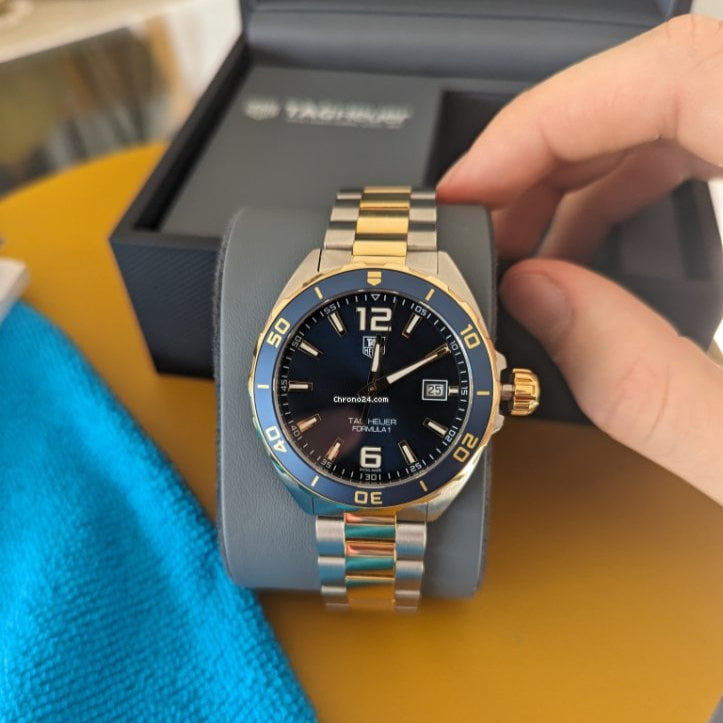 Tag Heuer Formula Blue Dial Watch for Men - WAZ1120.BB0879