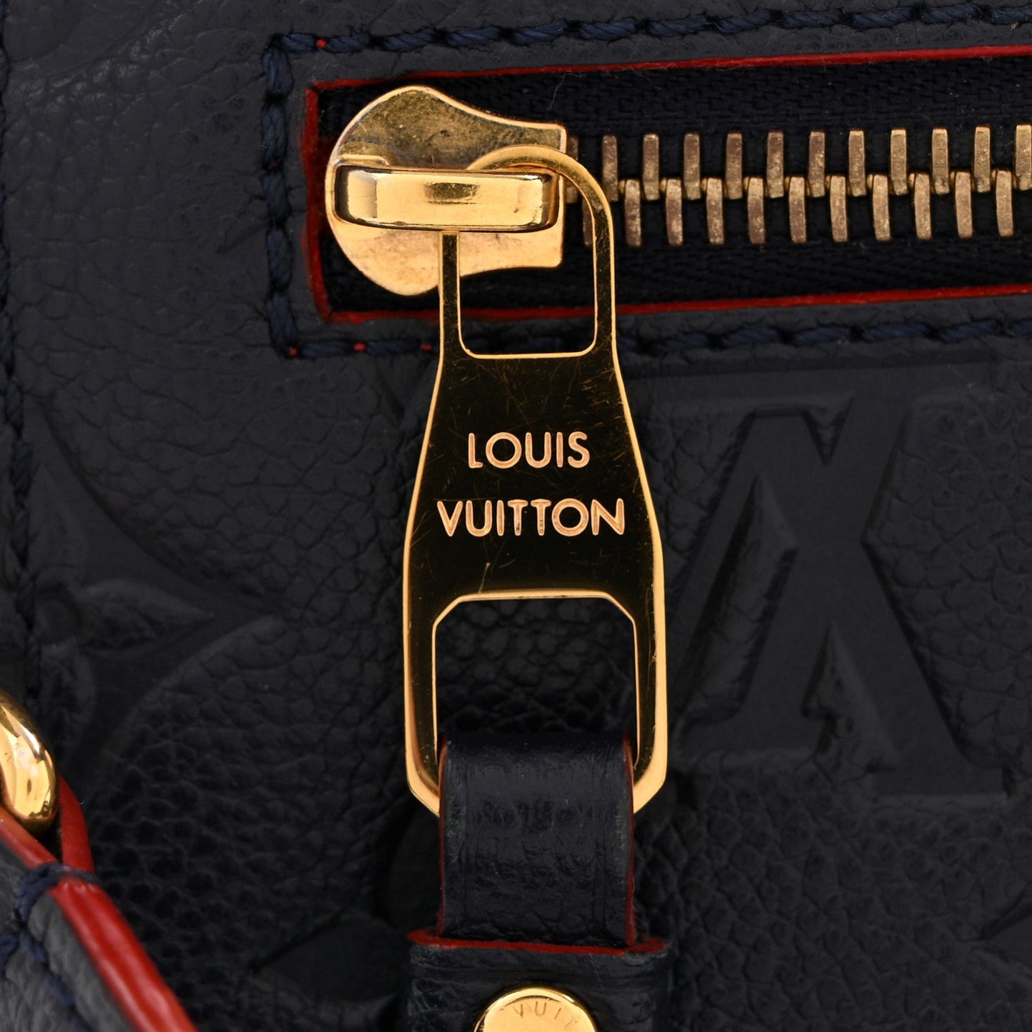Empreinte Pochette Metis Marine Rouge