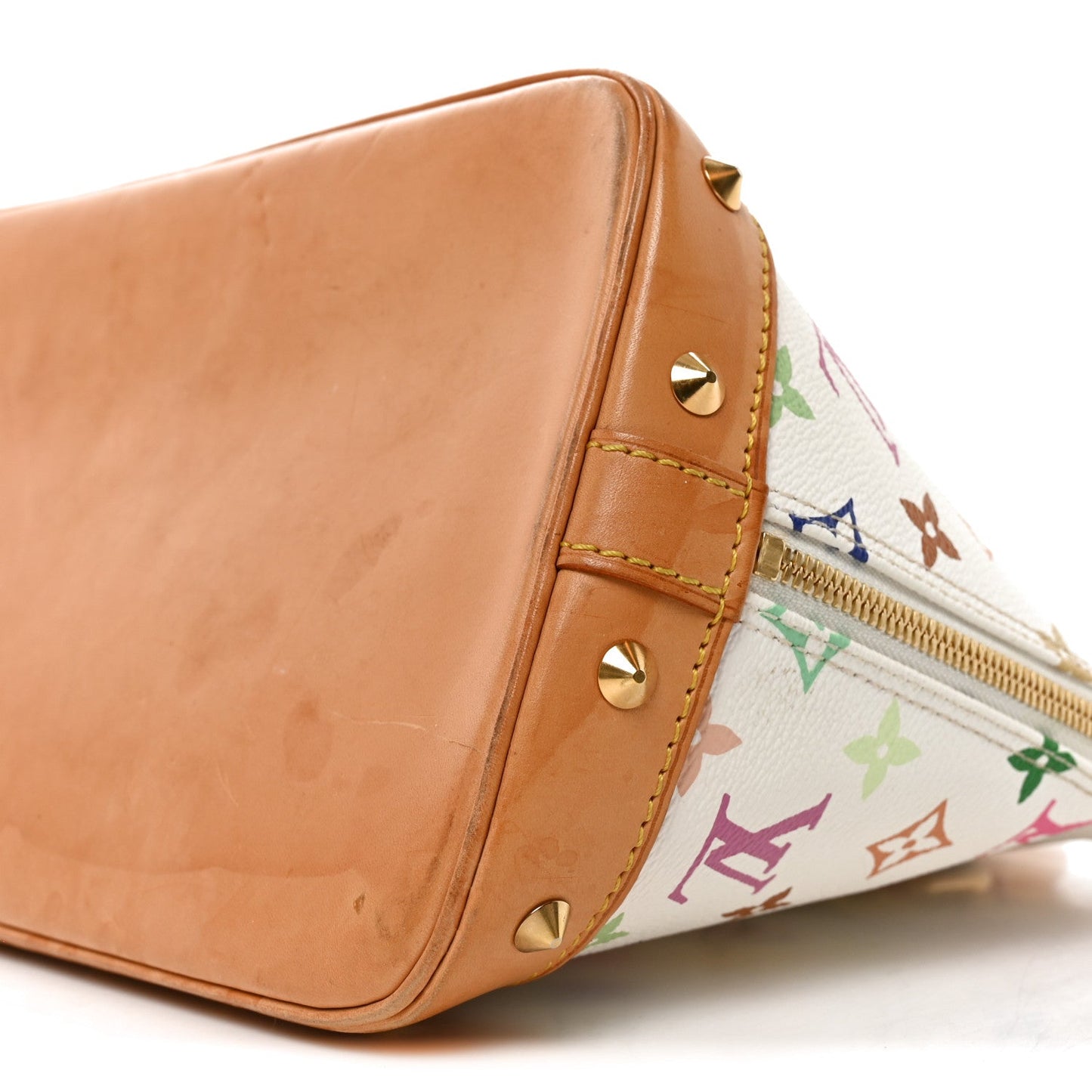 Monogram Multicolor Alma PM White