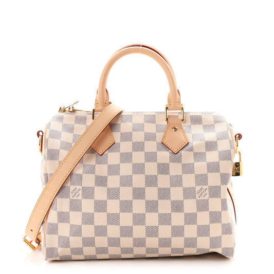 Damier Azur Speedy Bandouliere 25