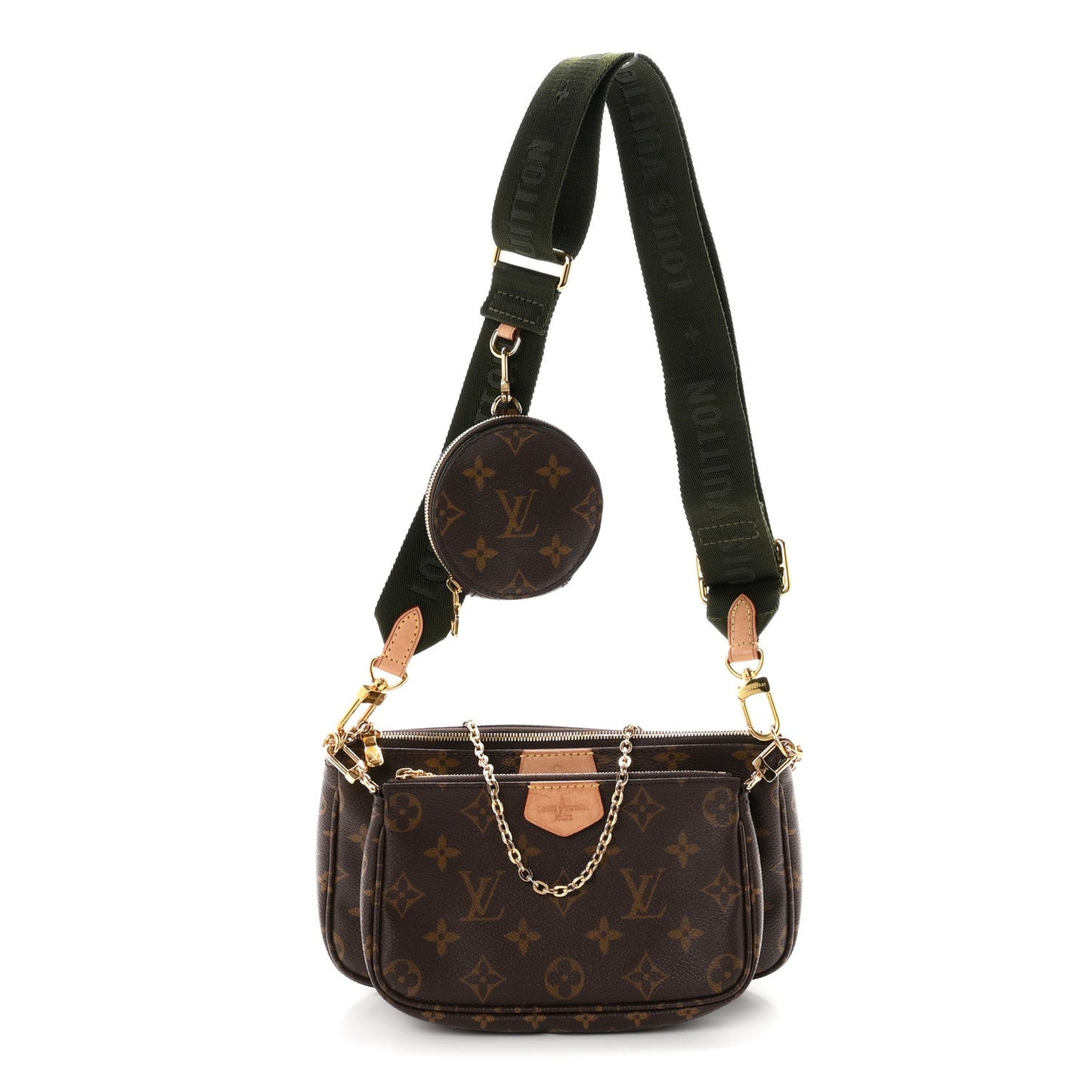 Monogram Multi Pochette Accessories Kaki