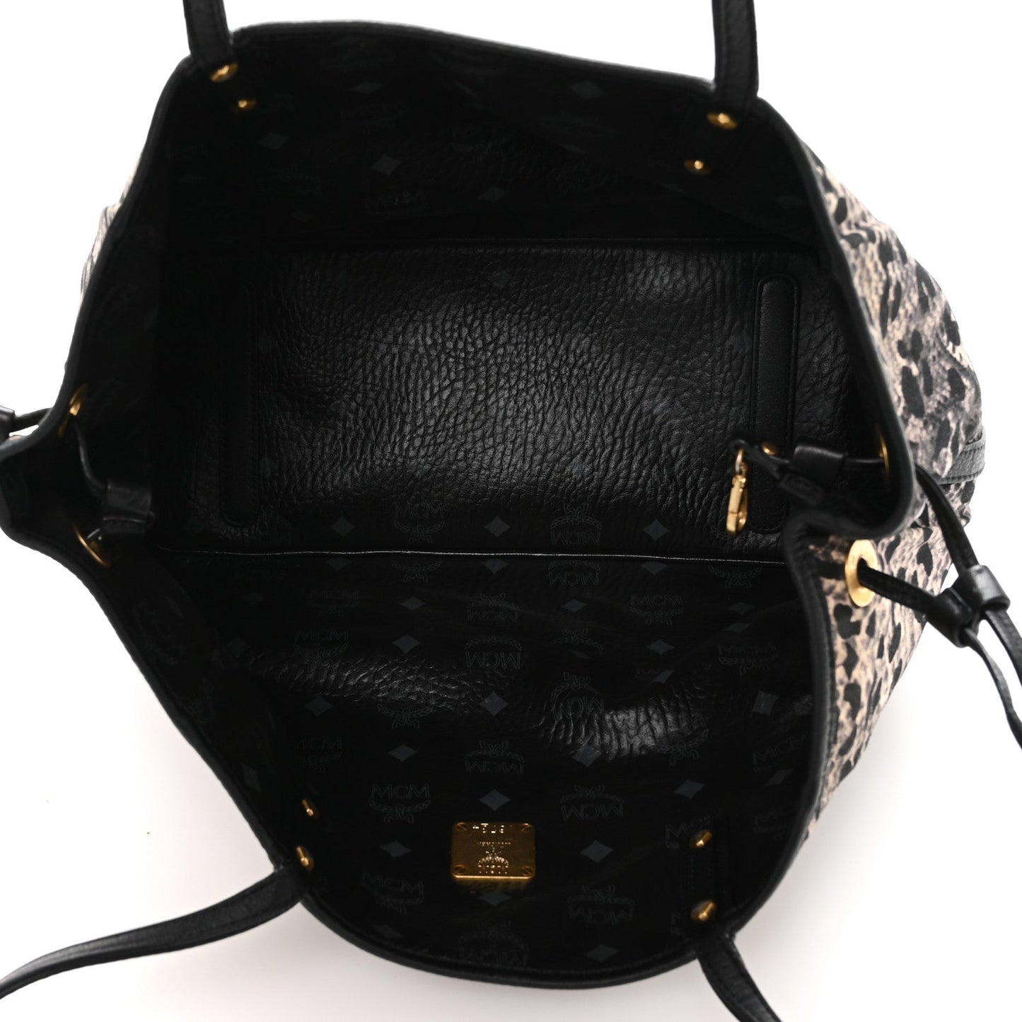 Medium Project Reversible Shopper Tote Black