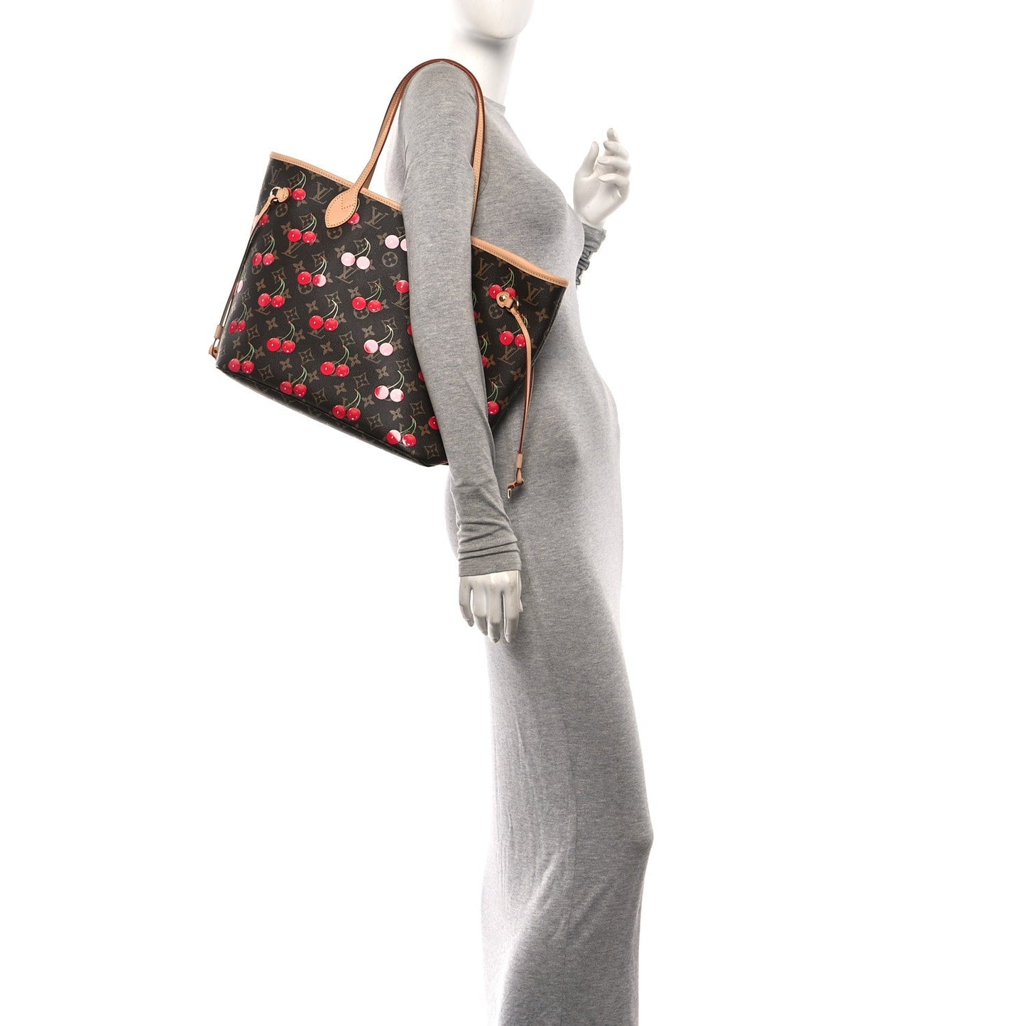 LV X TM Monogram Cerises Neverfull MM