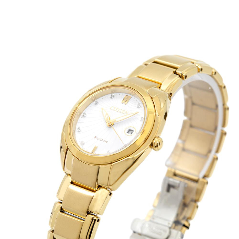 Citizen Ladies EM0313-54A  Gold-Tone Watch
