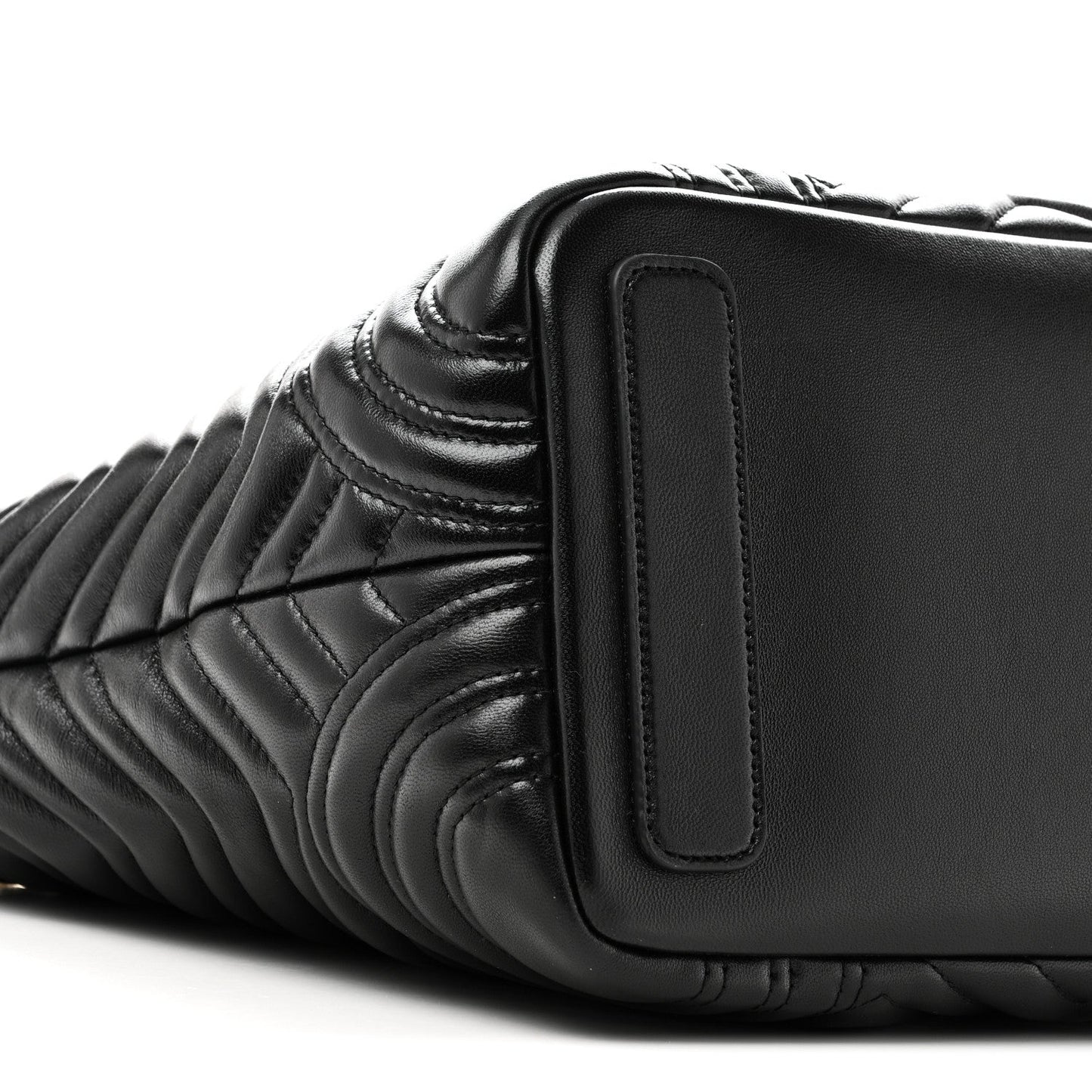 Lambskin Matelasse Medium GG Betty Tote Bag Black