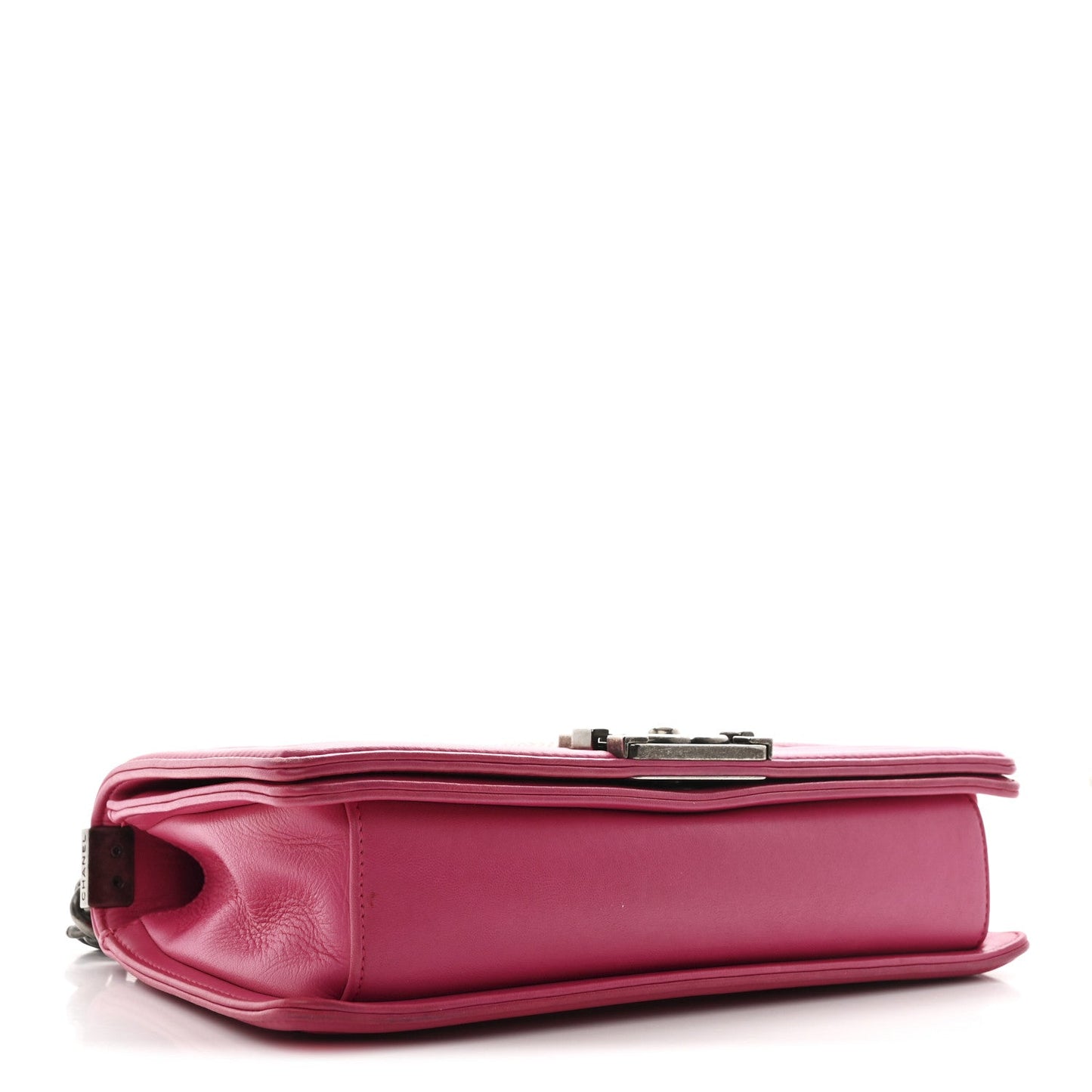 Galuchat Stingray Medium Boy Flap Pink