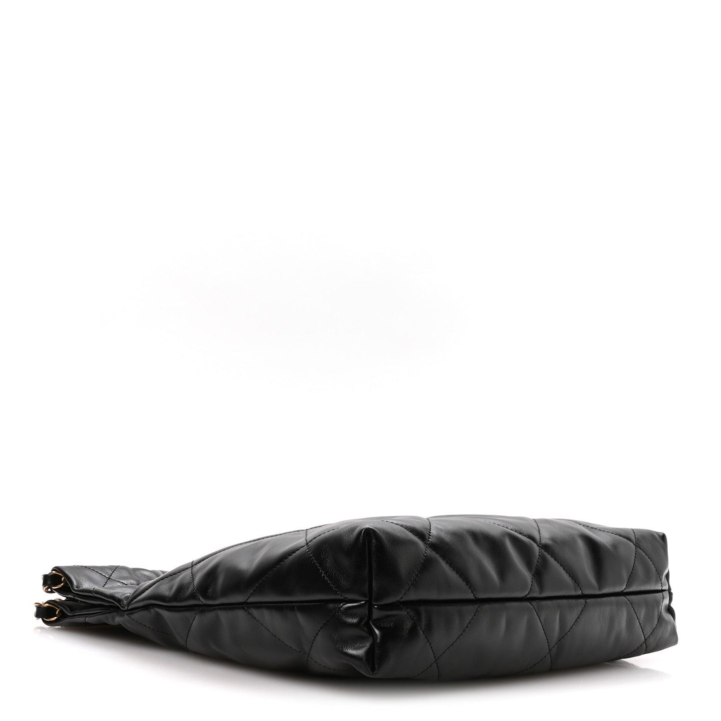 Calfskin Quilted Small Chanel 22 Black