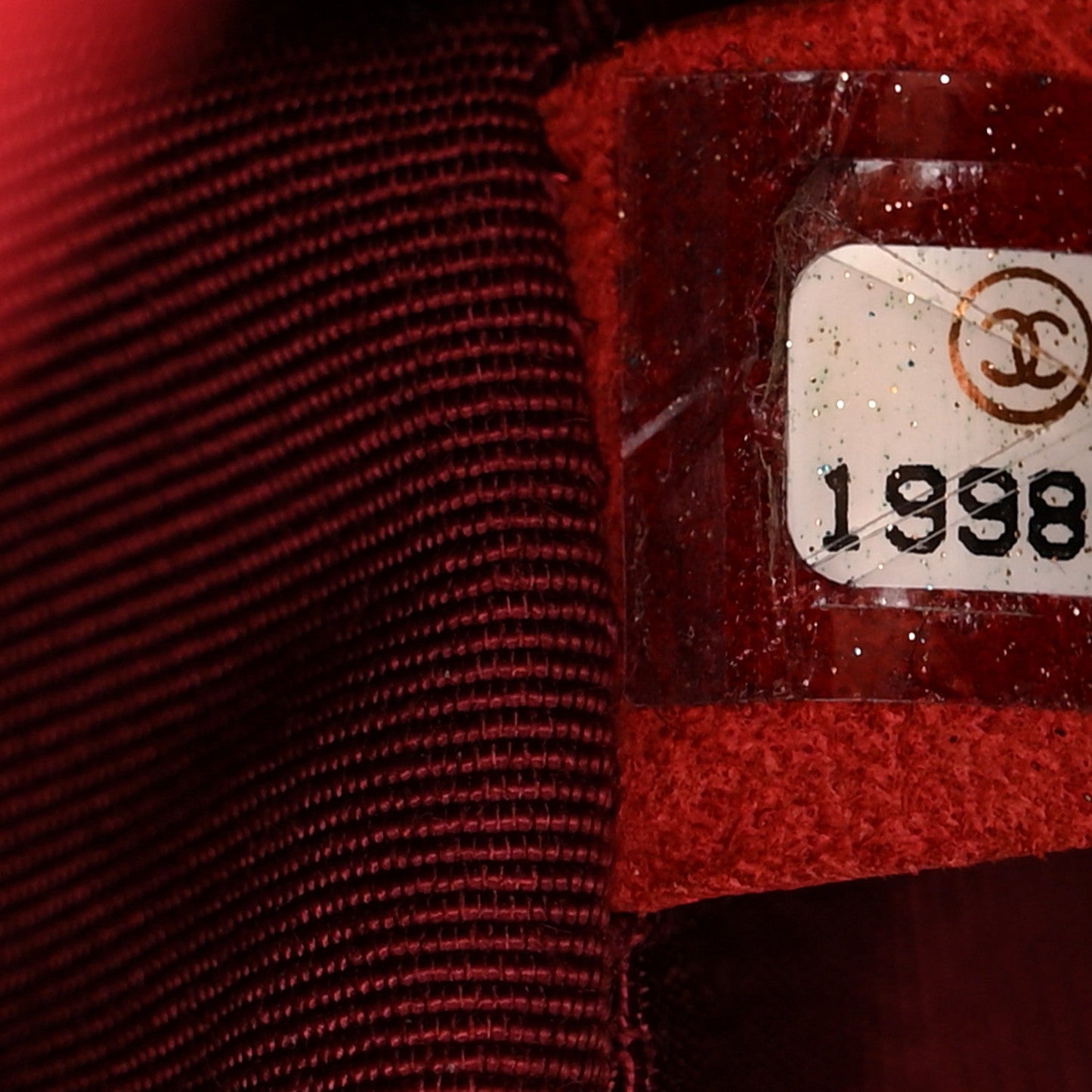 Caviar Quilted New Medium Boy Flap Dark Red