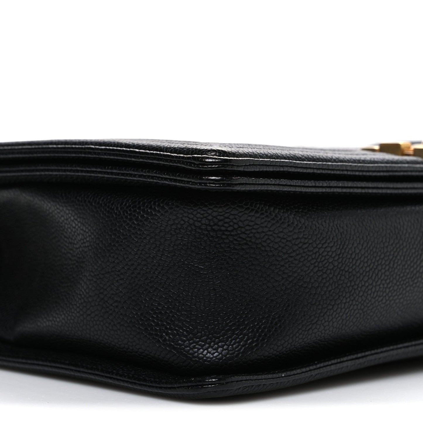 Caviar Quilted New Medium Boy Flap Black