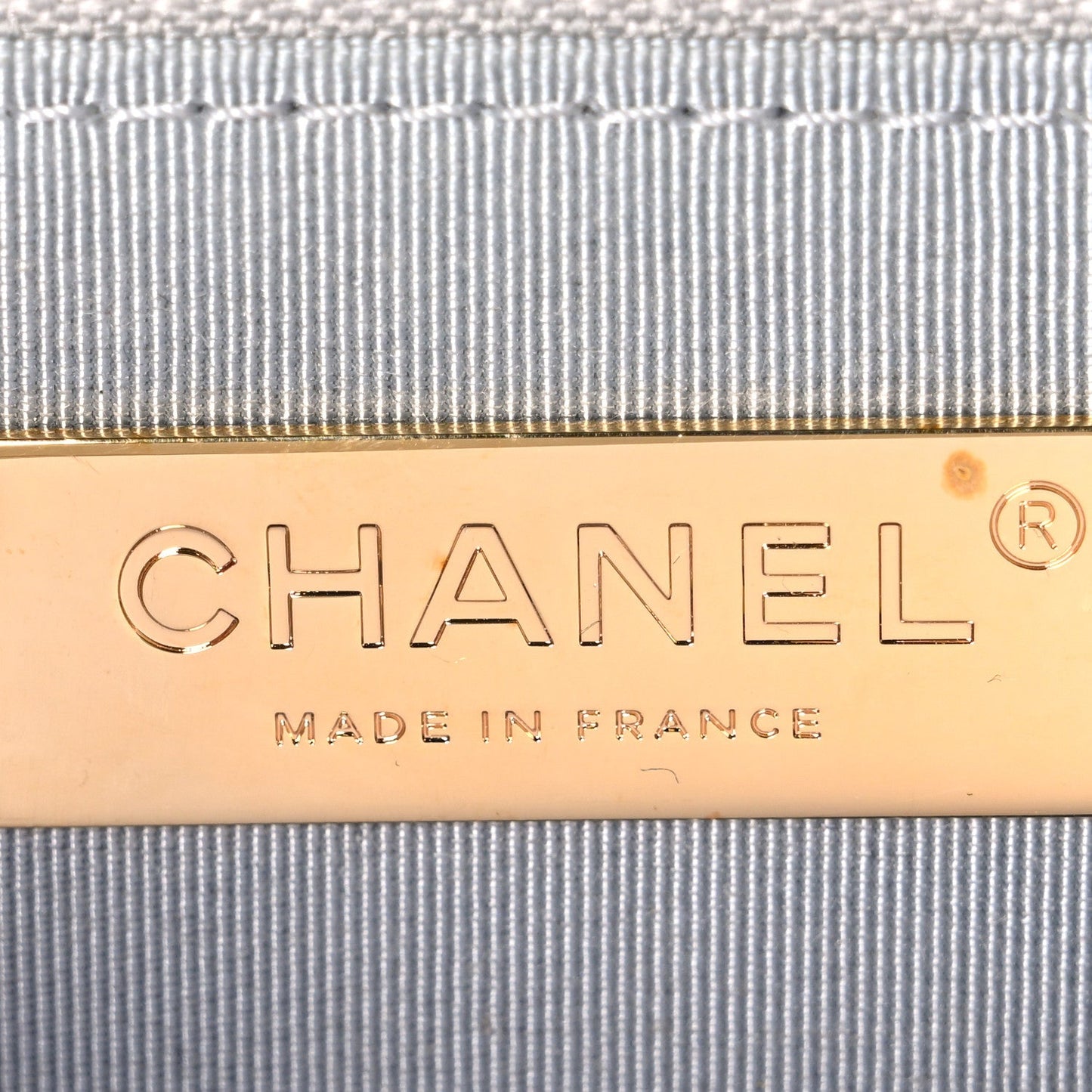 Goatskin Quilted Medium Chanel 19 Flap Grey