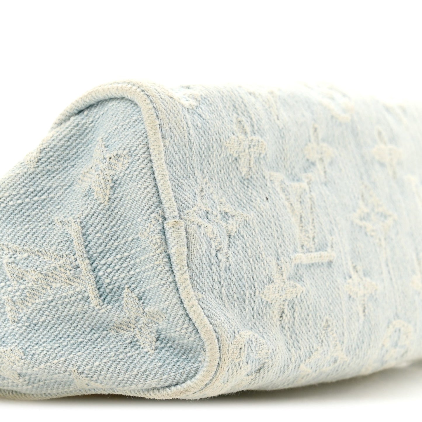Monogram Denim Nano Speedy Sky Blue
