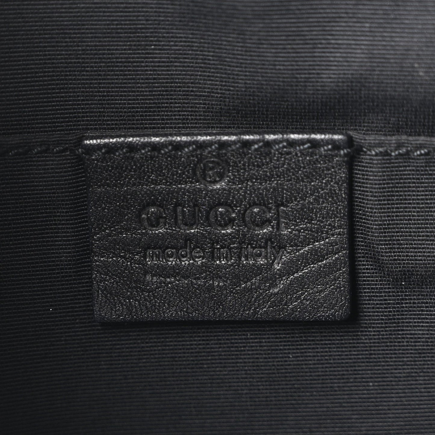 Denim Monogram Pochette Black