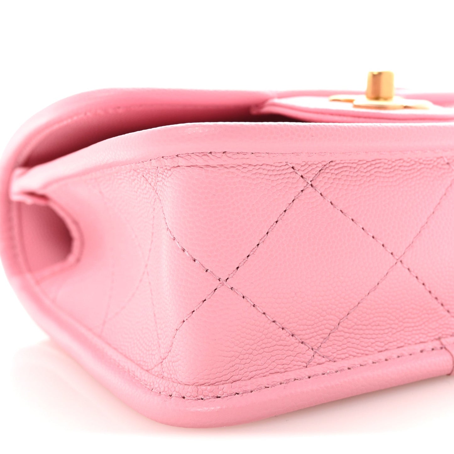 Caviar School Memory Mini Top Handle Flap Light Pink