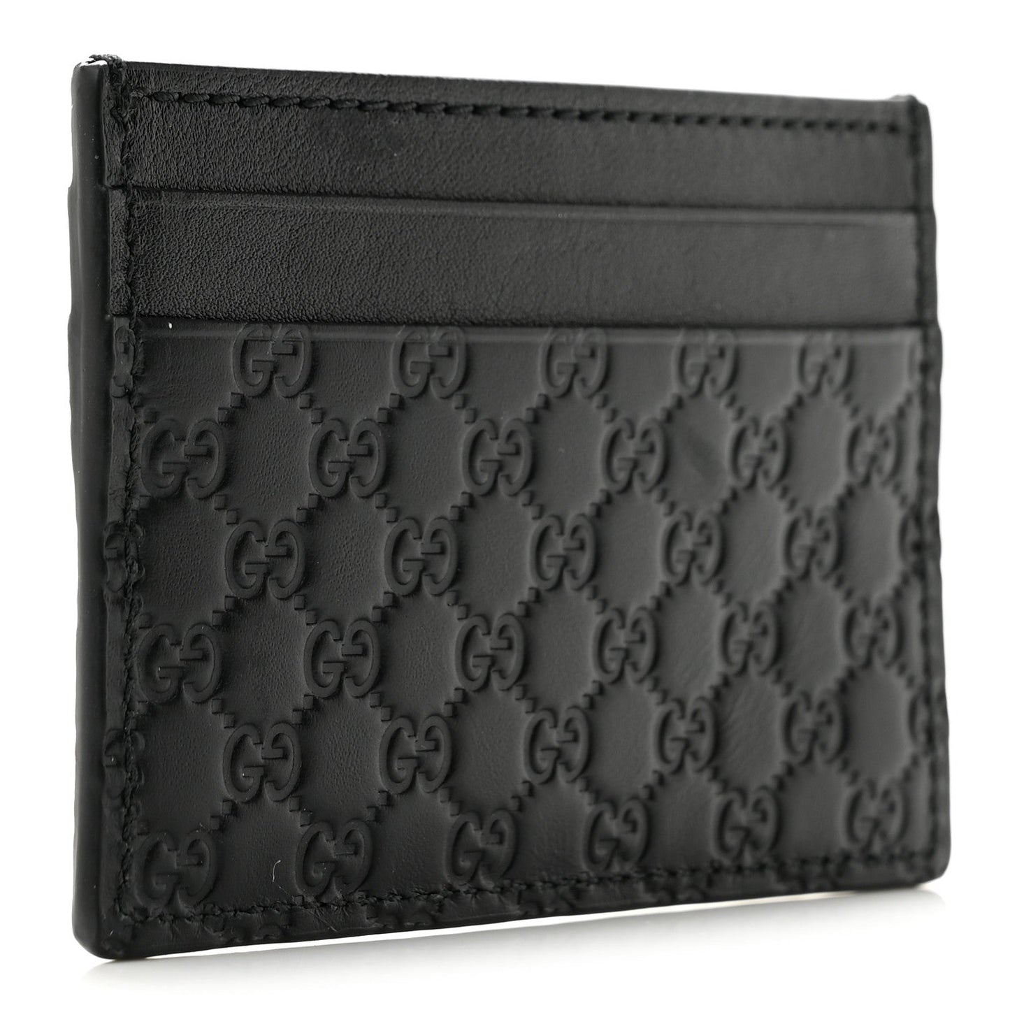 Microguccissima Card Holder Black