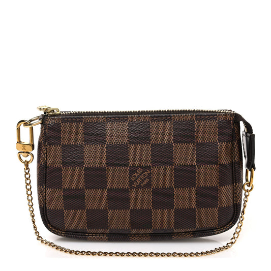 Damier Ebene Mini Pochette Accessories