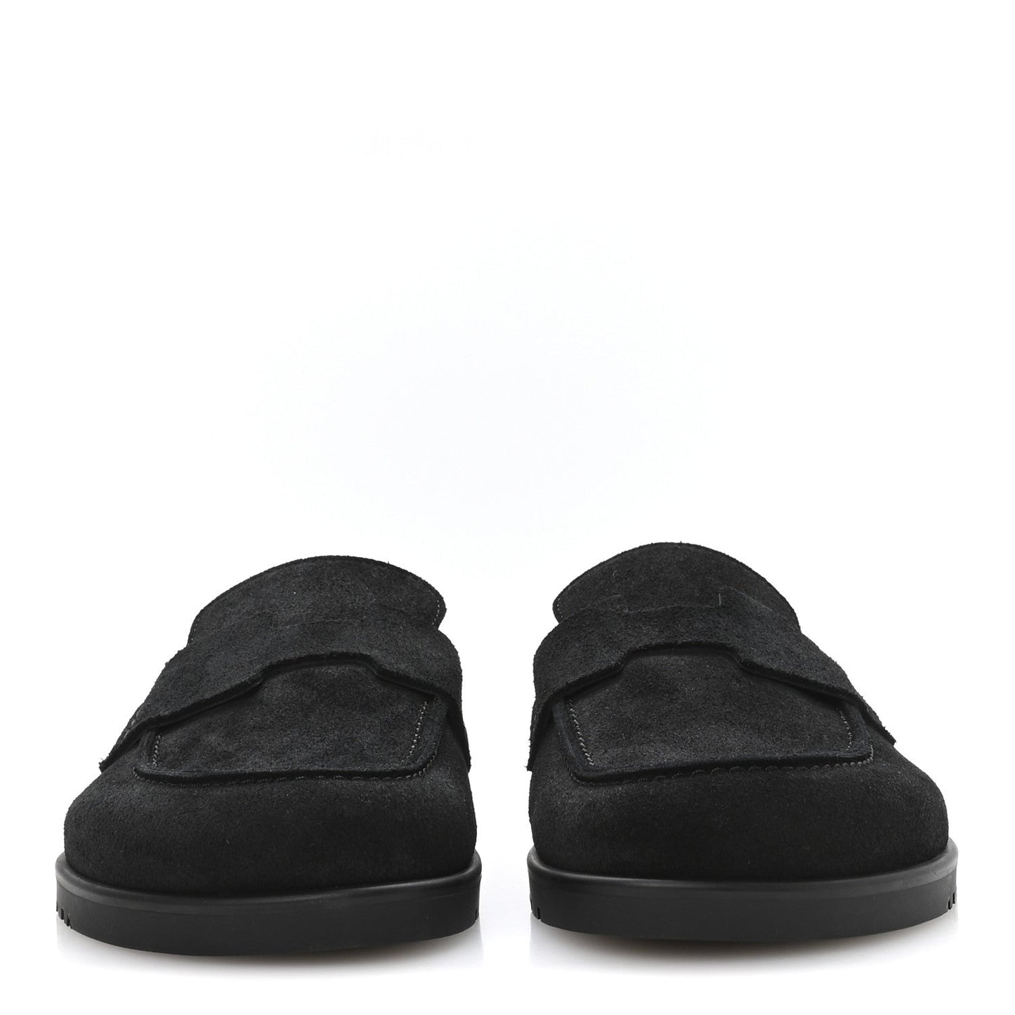 Suede Calfskin Go Mules 35 Black