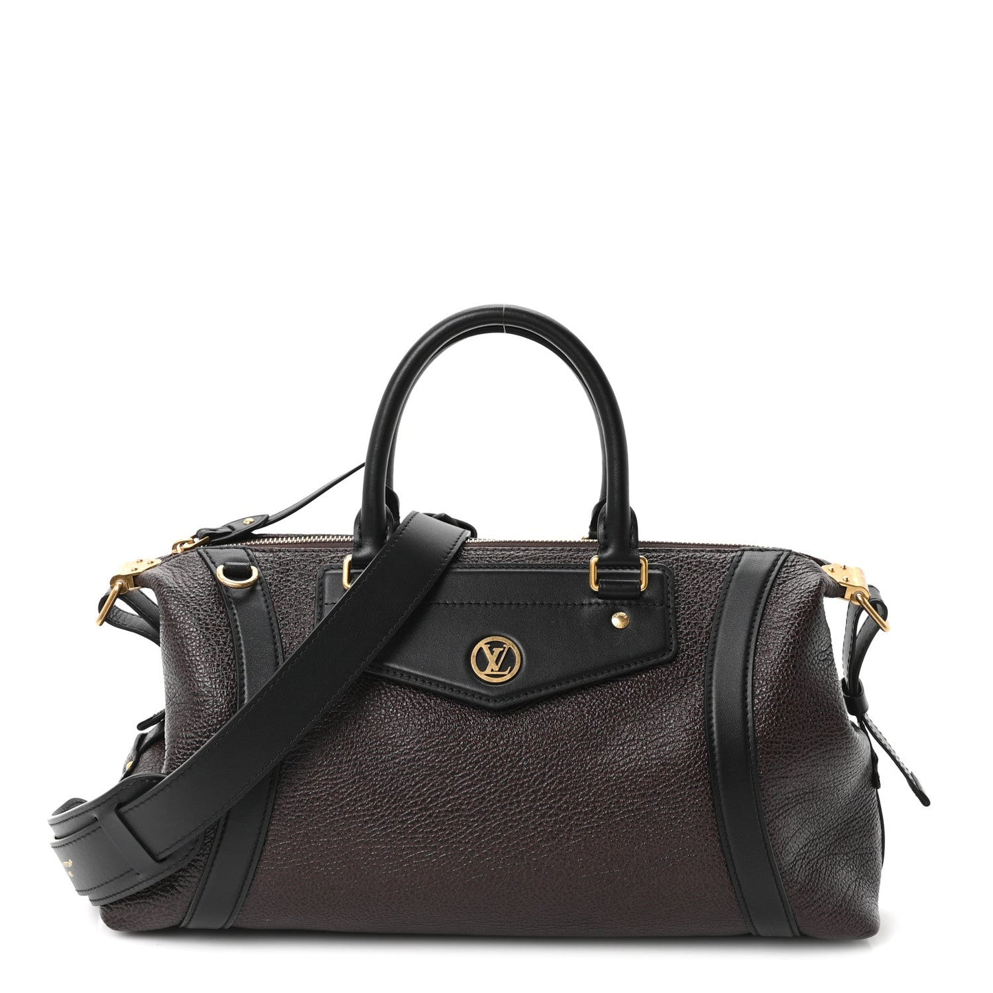Pixel Lambskin LV Biker MM Acajou