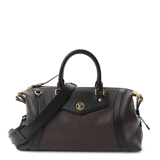 Pixel Lambskin LV Biker MM Acajou
