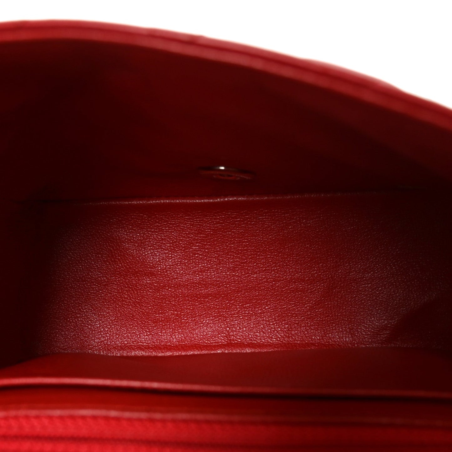 Lambskin Quilted Mini Square Flap Red