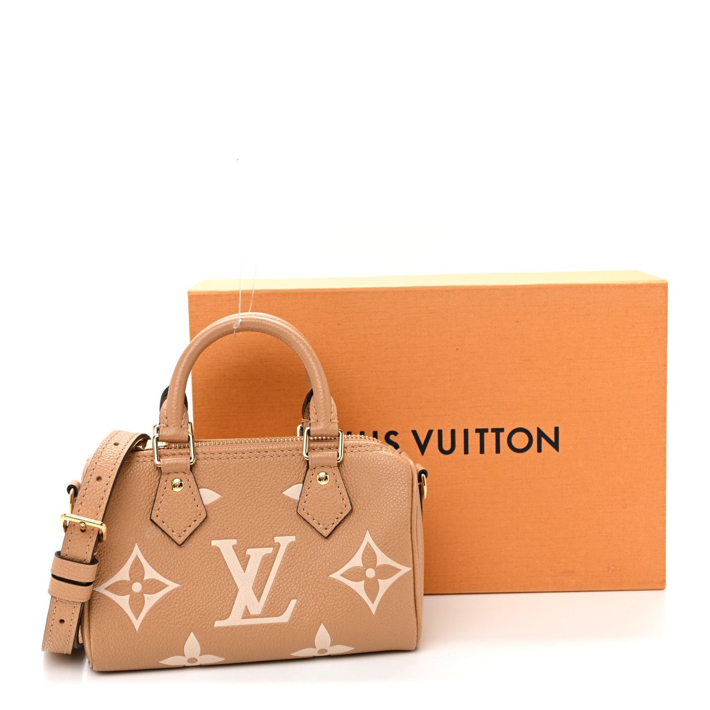 Empreinte Monogram Giant Nano Speedy Arizona Crème