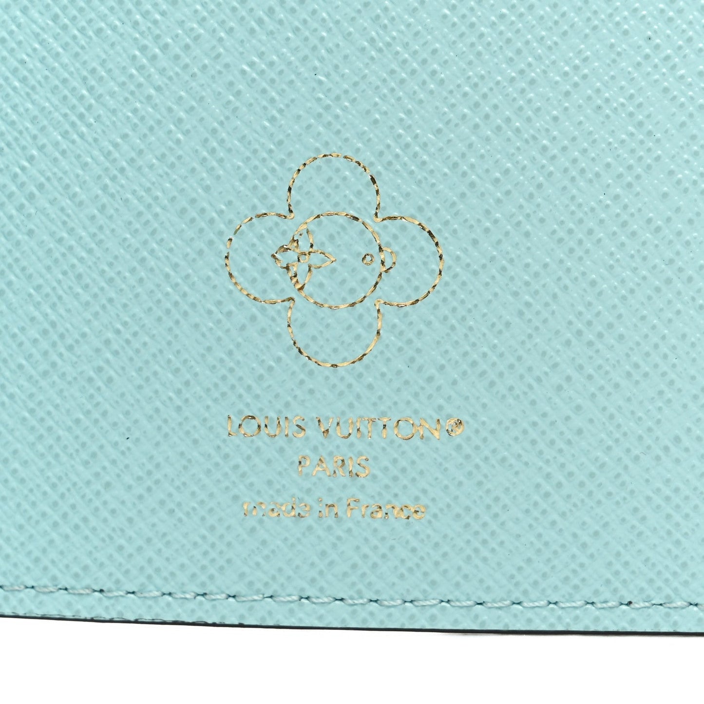 Monogram 2025 Christmas Animation Passport Cover Azur Frost