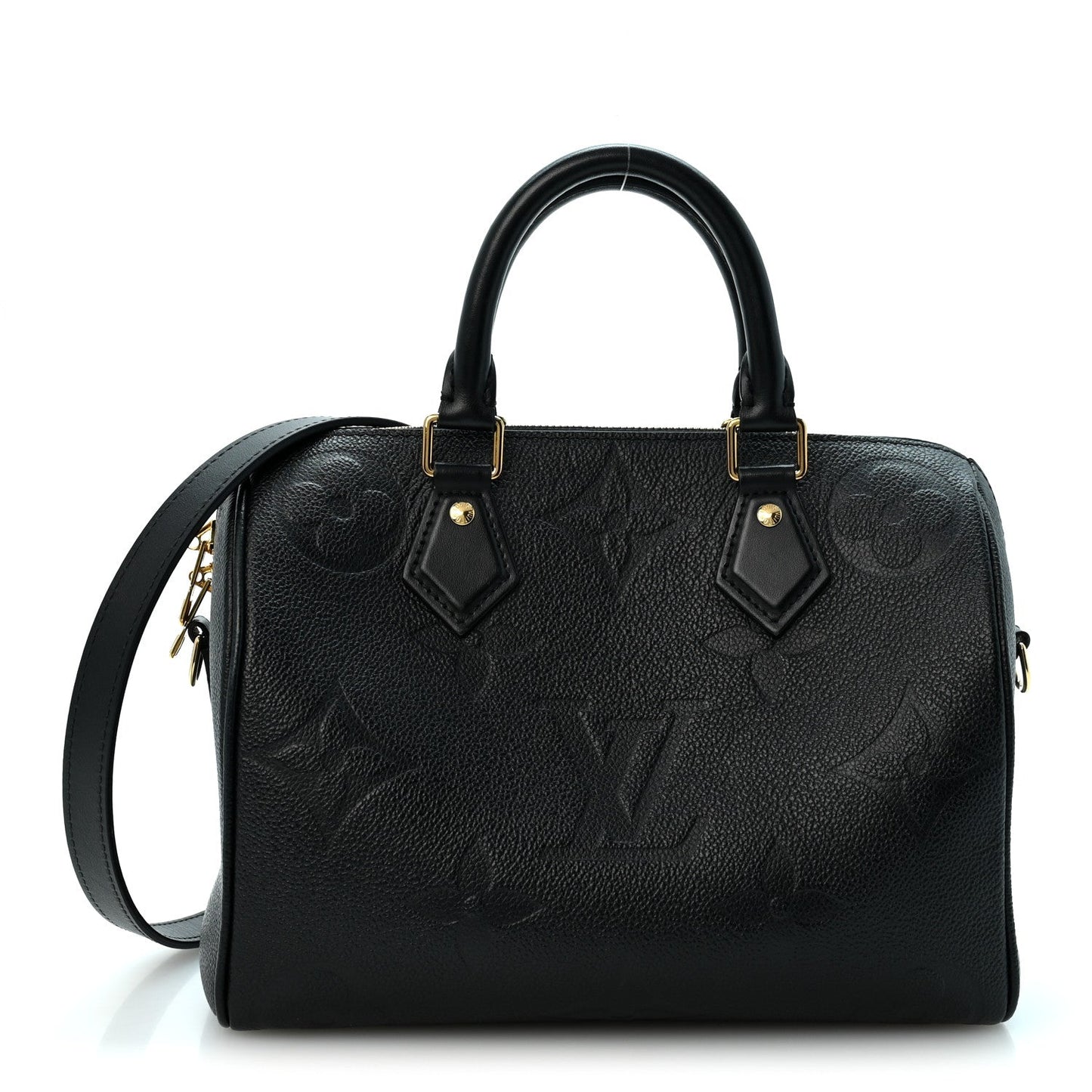 Empreinte Monogram Giant Speedy Bandouliere 25 Black