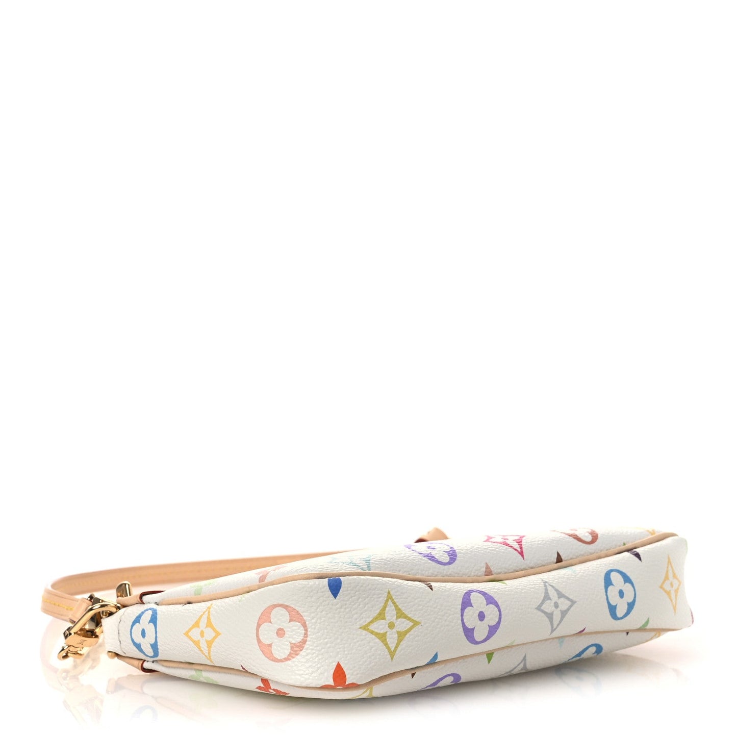 LV X TM Monogram Multicolor Pochette Accessories White