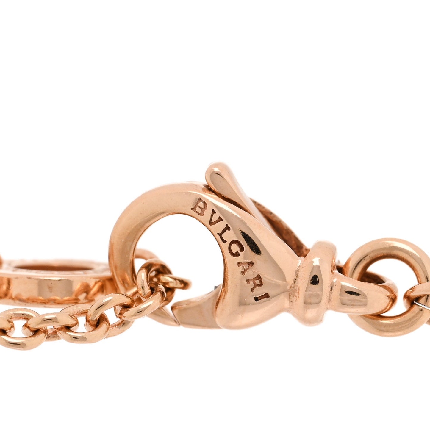 18K Rose Gold Diamond B.Zero1 Bracelet ML