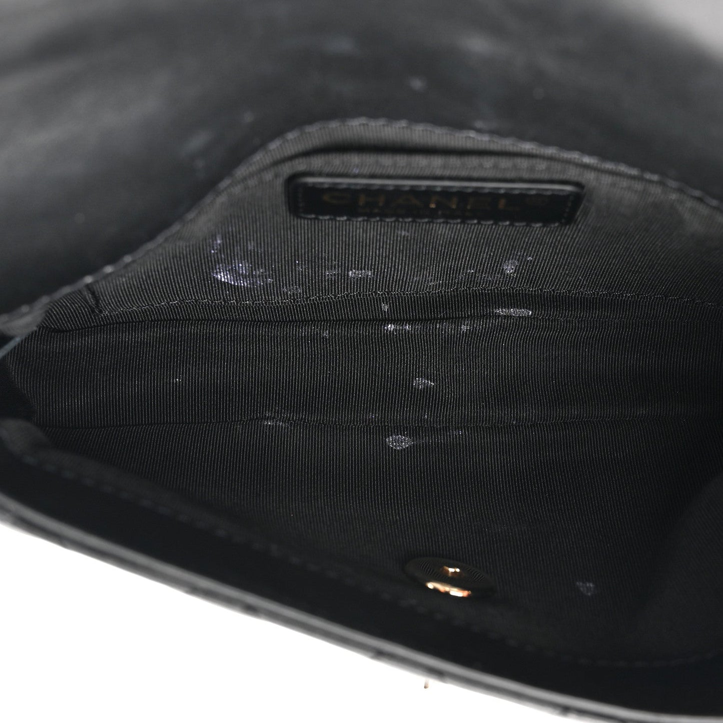 Lambskin Quilted Side Packs Black