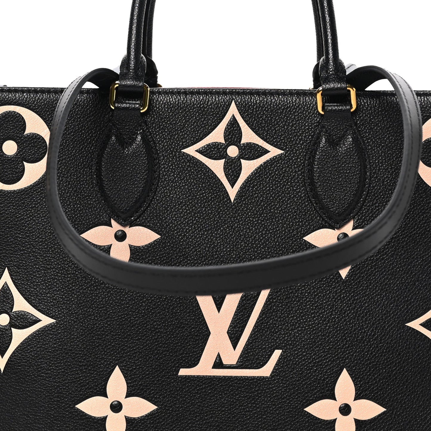 Empreinte Monogram Giant Onthego MM Black Beige