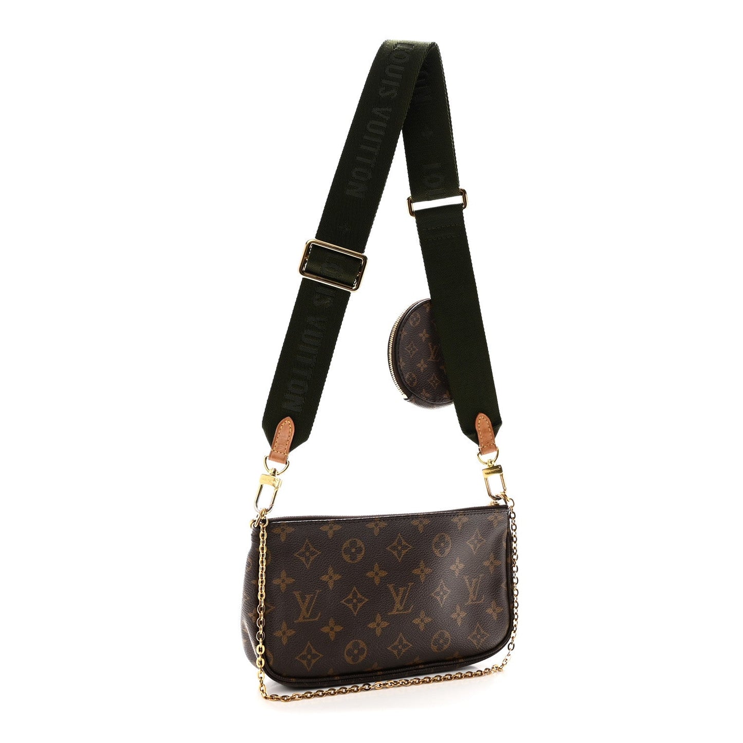 Monogram Multi Pochette Accessories Kaki