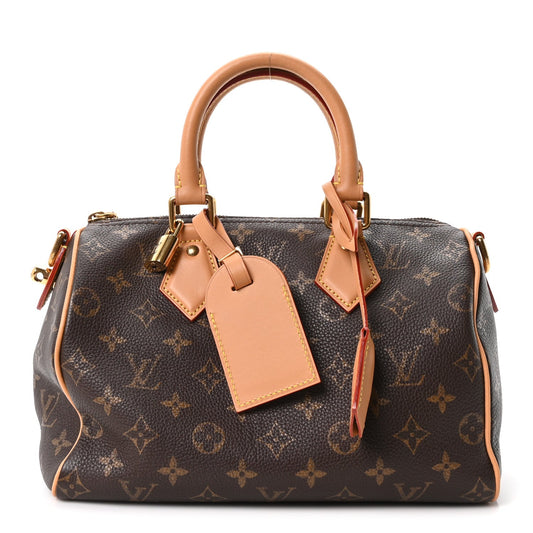 Calfskin Monogram Speedy P9 Bandouliere 25