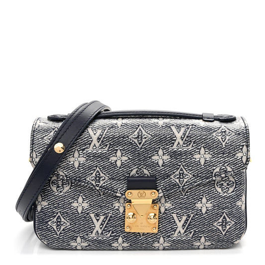 Monoglam Pochette Metis East West Blue
