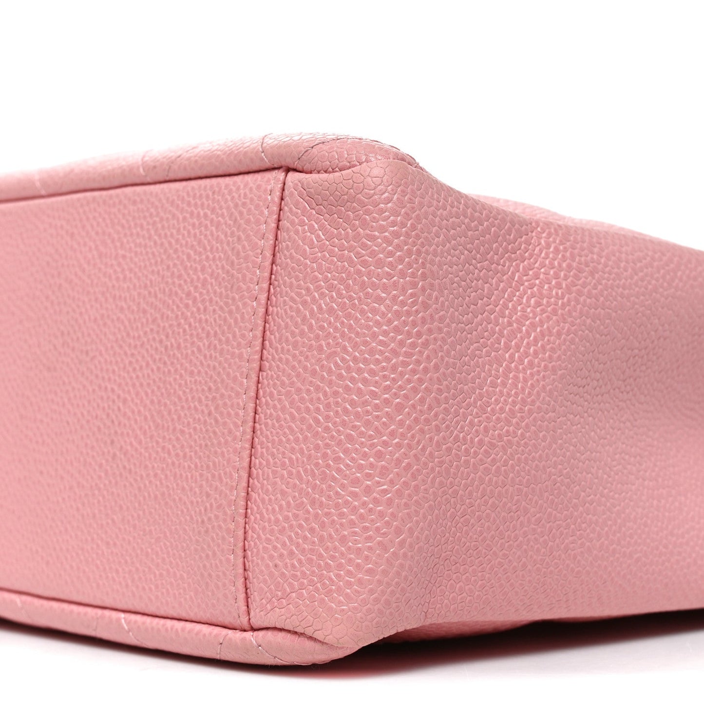 Caviar Quilted Petit Shopping Tote PST Pink