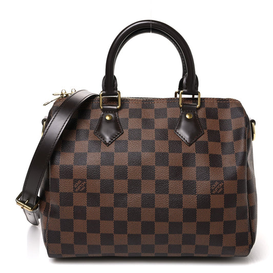 Damier Ebene Speedy Bandouliere 25