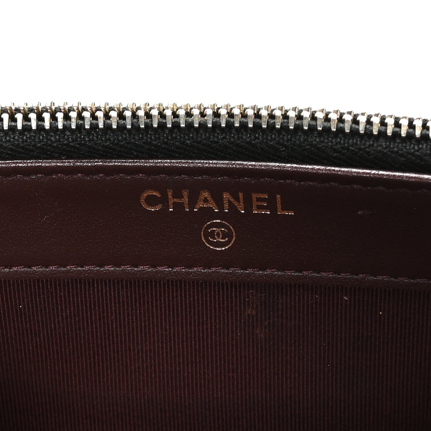 Caviar Quilted Small Clutch With Chain Black