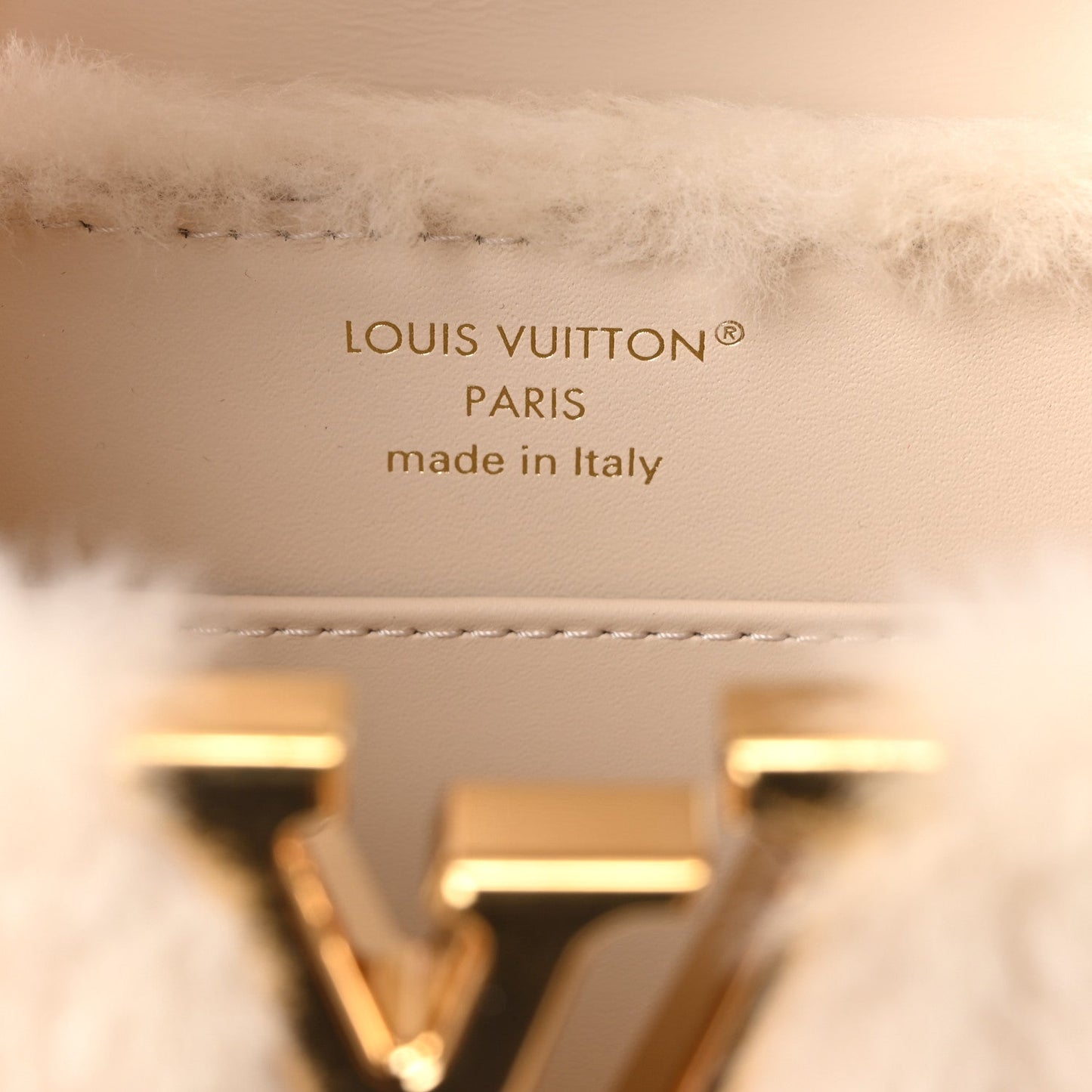 Shearling Caousnow Capucines Cream