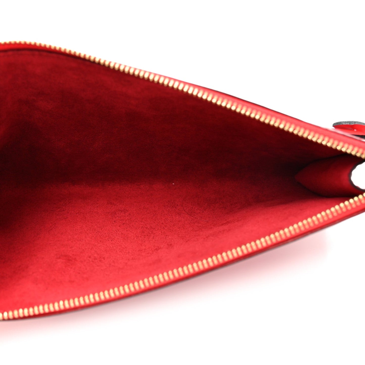 Epi Pochette Accessories 24 Castillan Red