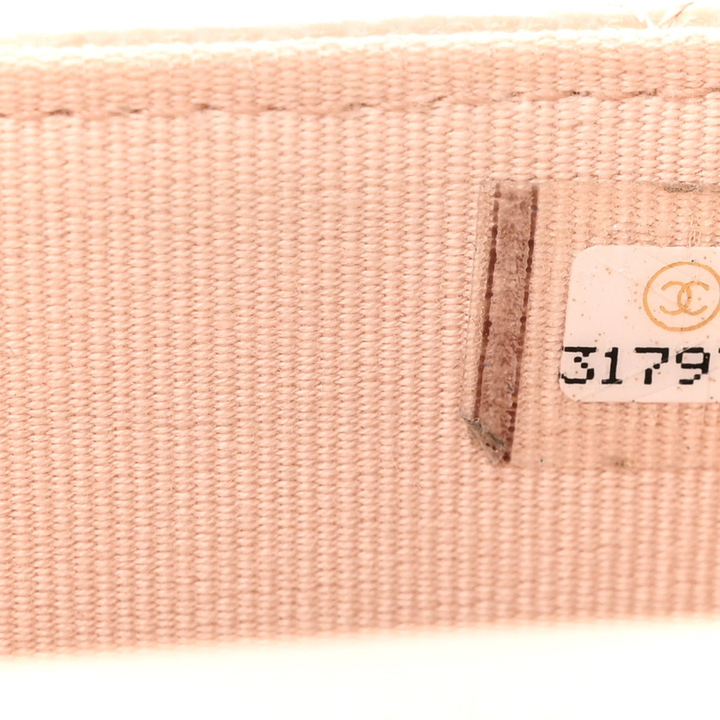 Caviar Quilted Mini Clutch With Chain Light Beige