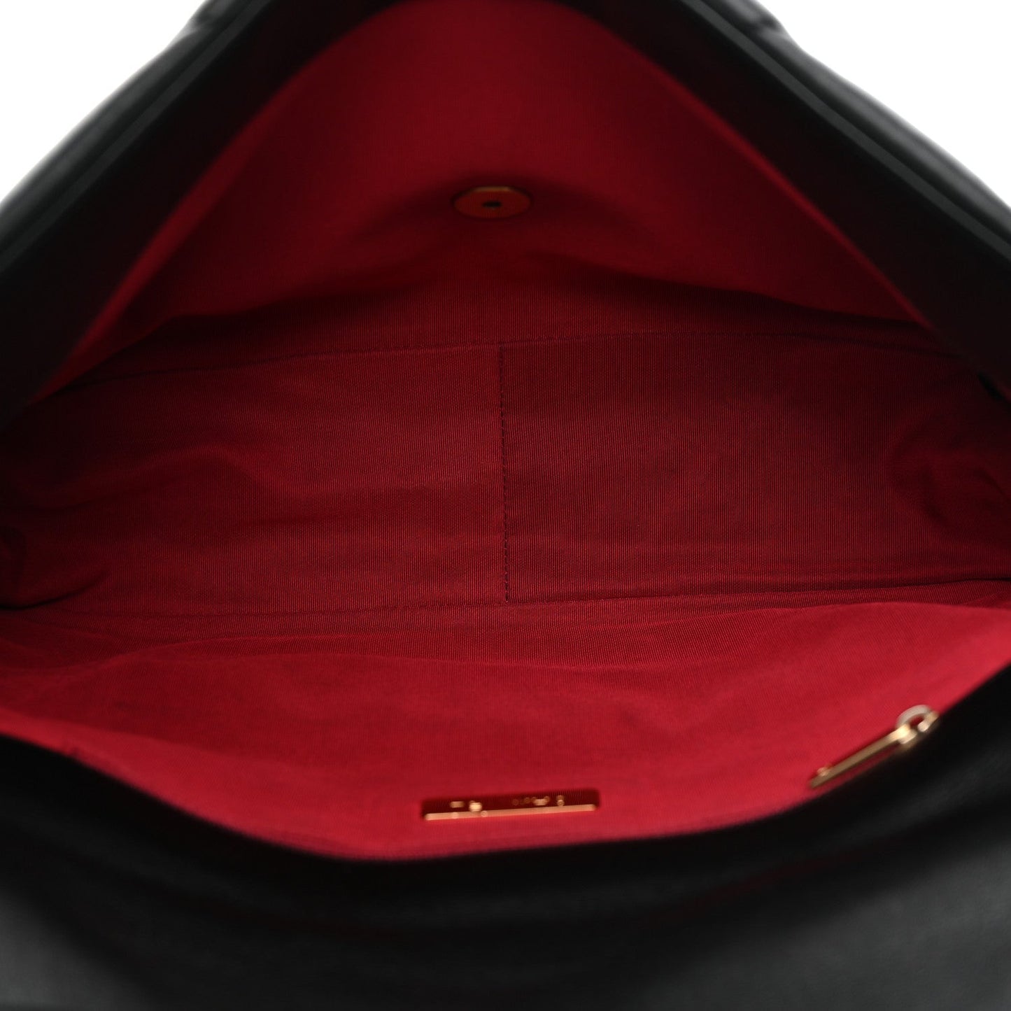 Lambskin Quilted Maxi Chanel 19 Flap Black