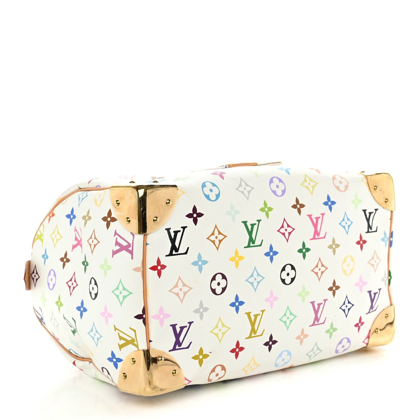 Monogram Multicolor Speedy 30 White