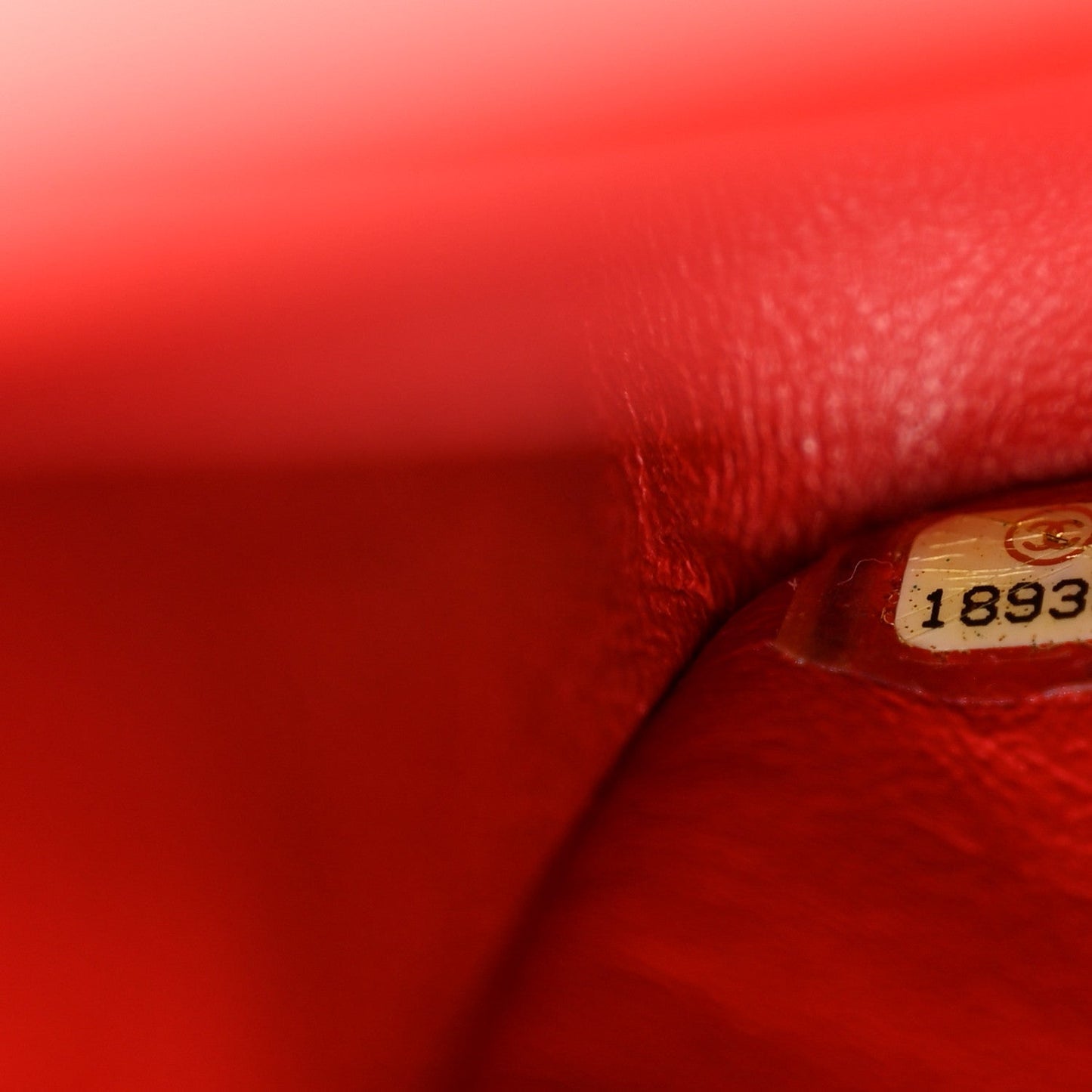 Lambskin Quilted Medium Double Flap Red