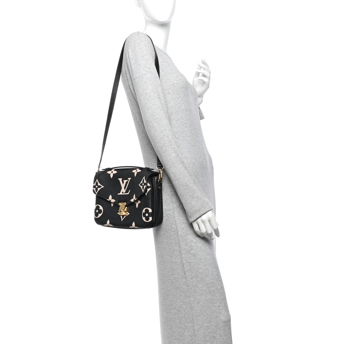 Empreinte Monogram Giant Pochette Metis Black Beige