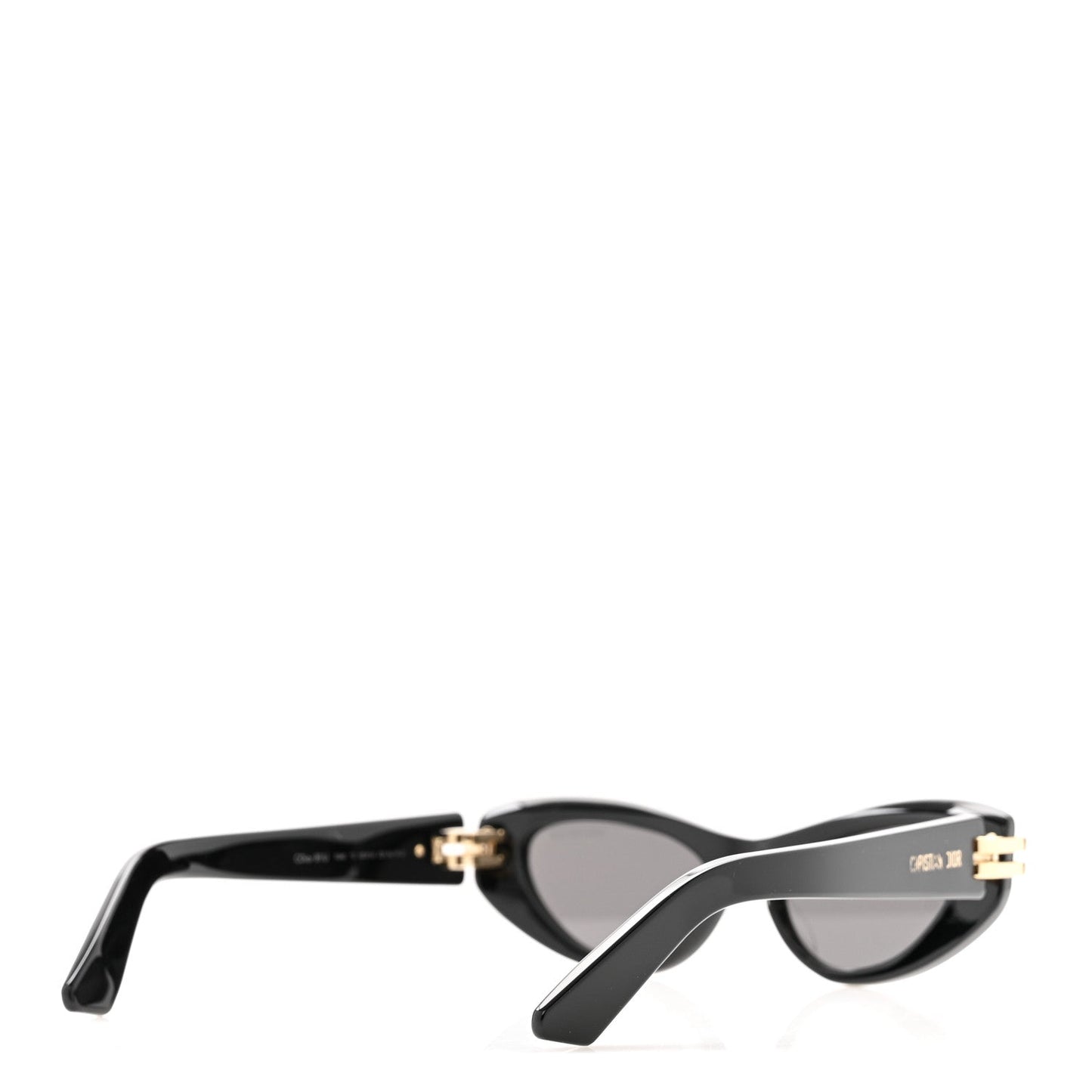 Acetate CDior B1U Cat Eye Sunglasses Black