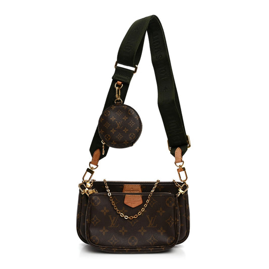 Monogram Multi Pochette Accessories Kaki
