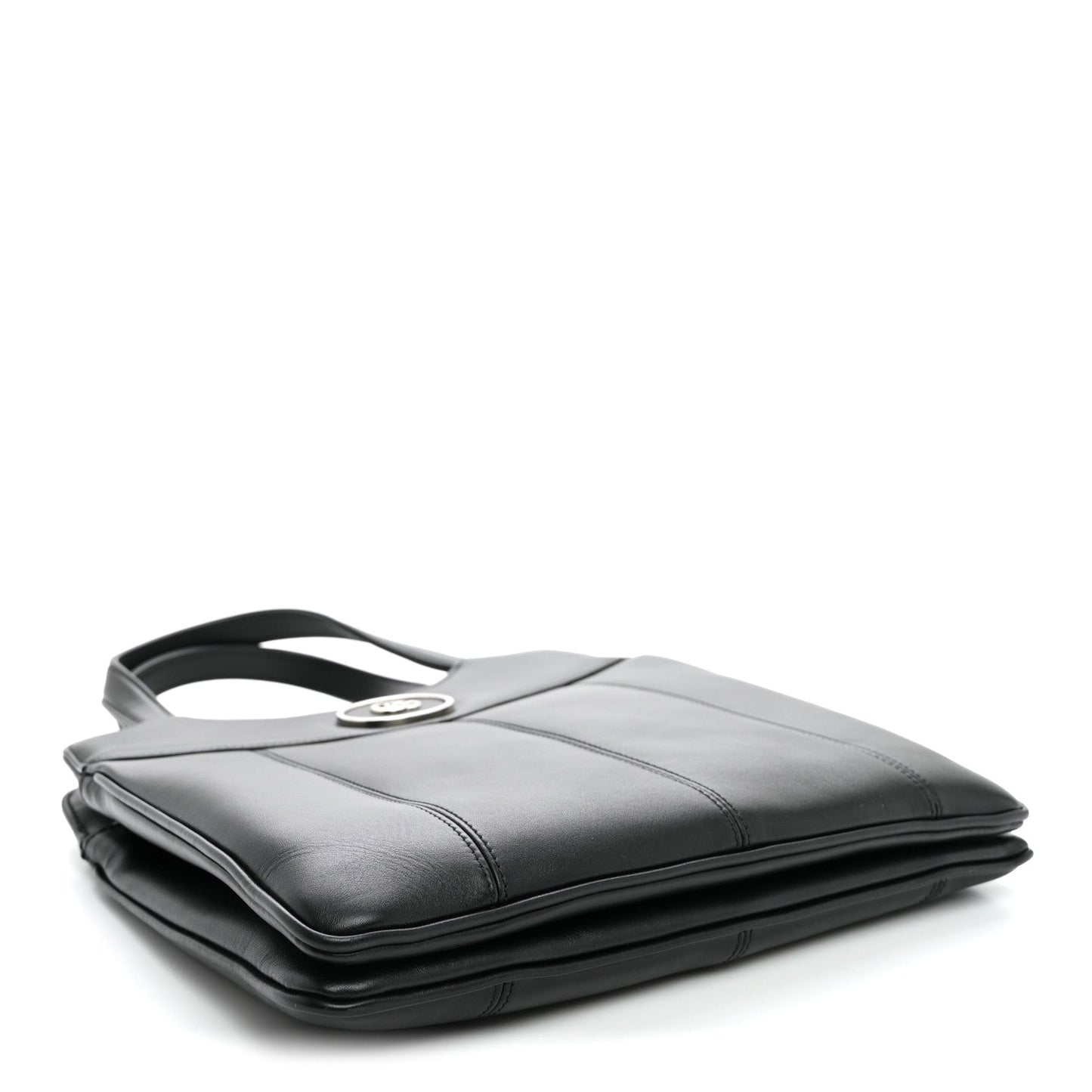 Calfskin Petite GG Small Tote Bag Black