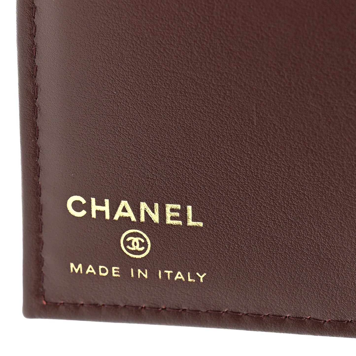 Caviar Quilted Passport Holder Black