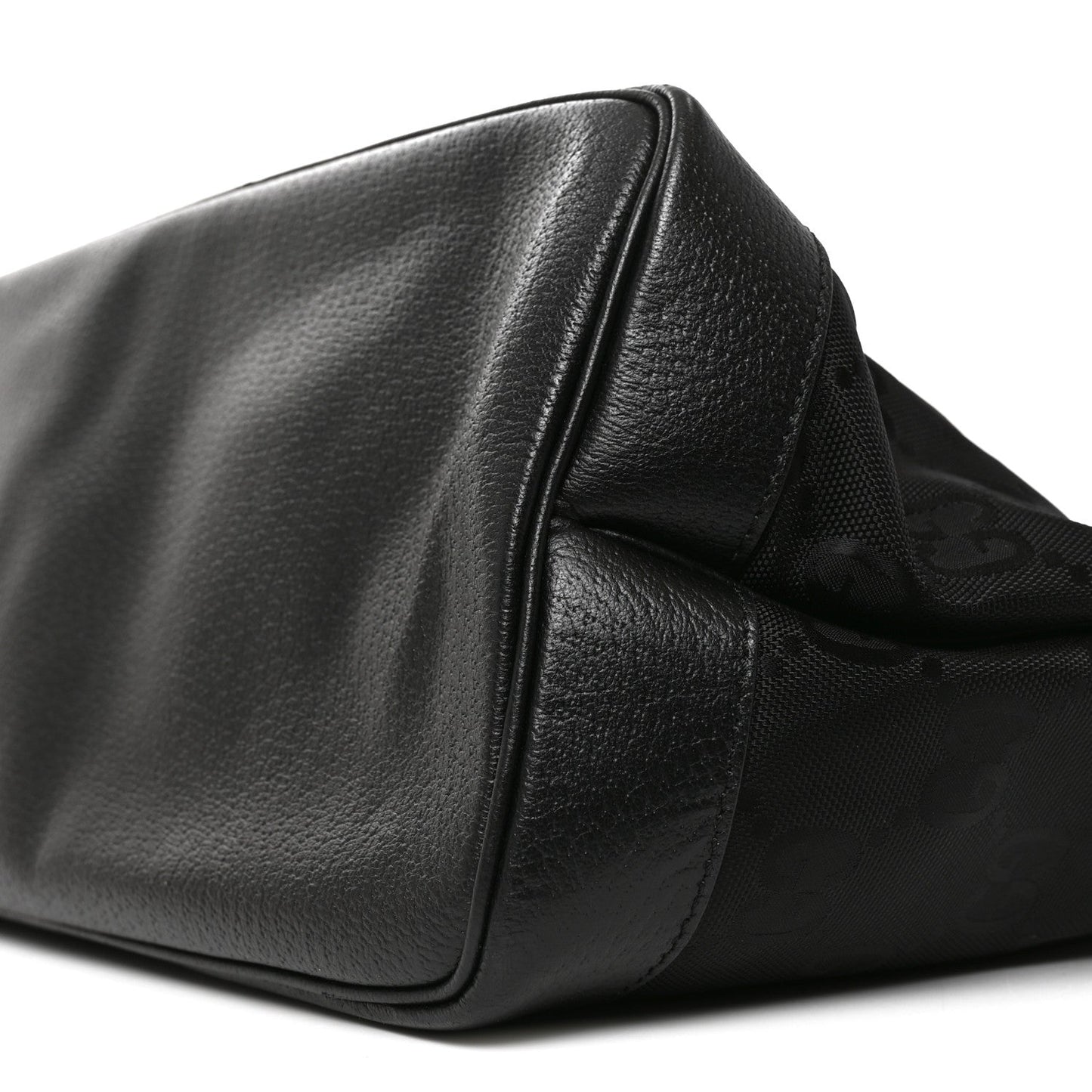 Econyl Nylon Monogram Medium Off The Grid Tote Bag Black