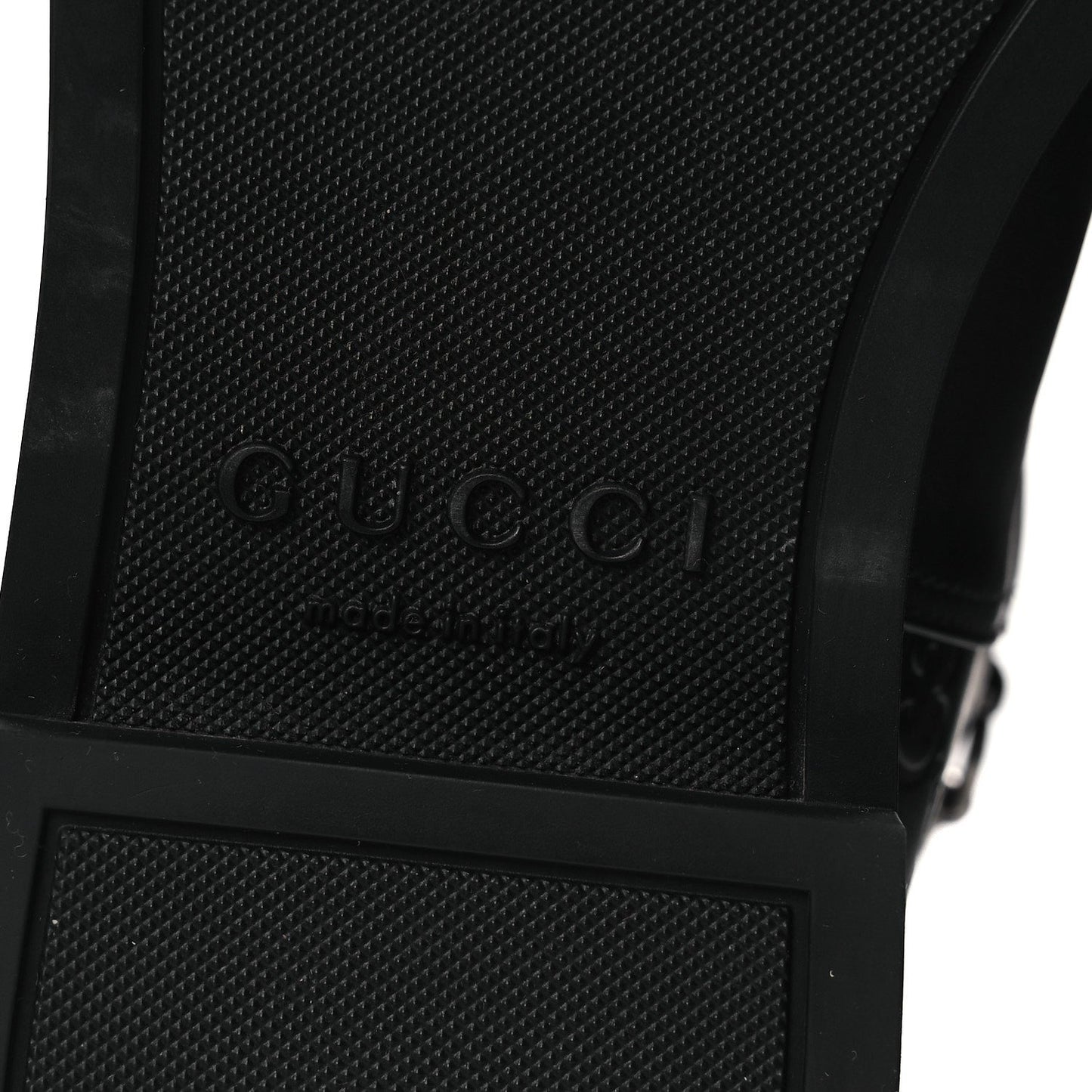 Guccissima Real Betis Glamour Calfskin Michelangelo Slim Horsebit Riding Boots 39.5 Black